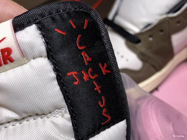 Rep TBK Air Scott OG 'Mocha' - 1 High Travis Retro x CD4487 Jordan 100 0708